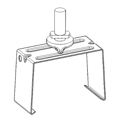 G00337 Gamma/Eco S lighting track bracket