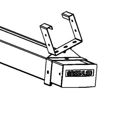 9905203 / 9905204 Omega Linear adjustable susp.rail bracket